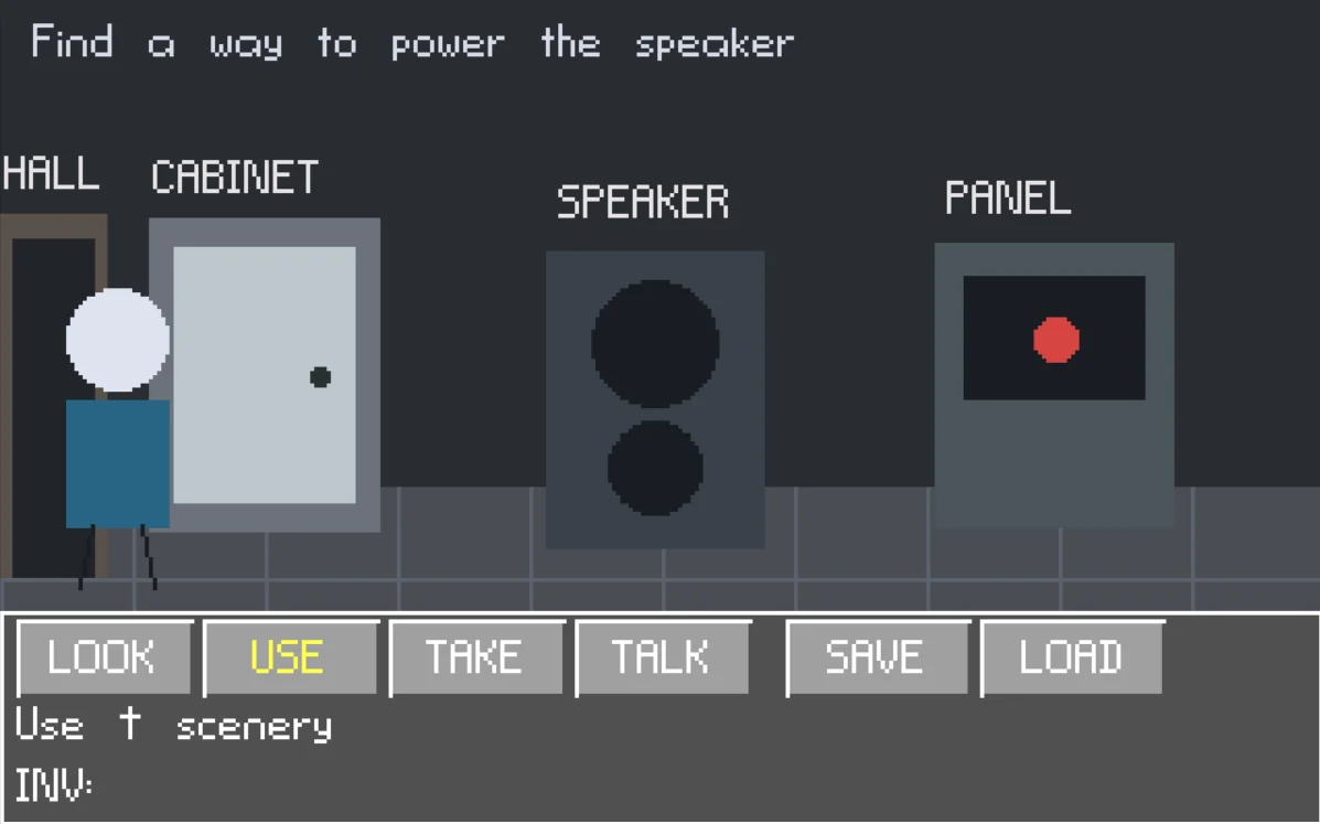 Case-Zero gray-box development screenshot, scene 3