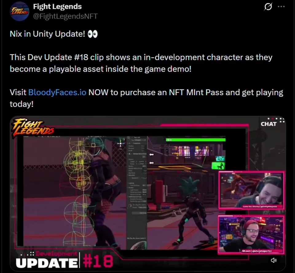 Nix in Unity with new rigging video preview