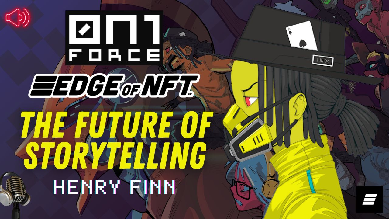 Edge of NFT Future of Storytelling episode packaging